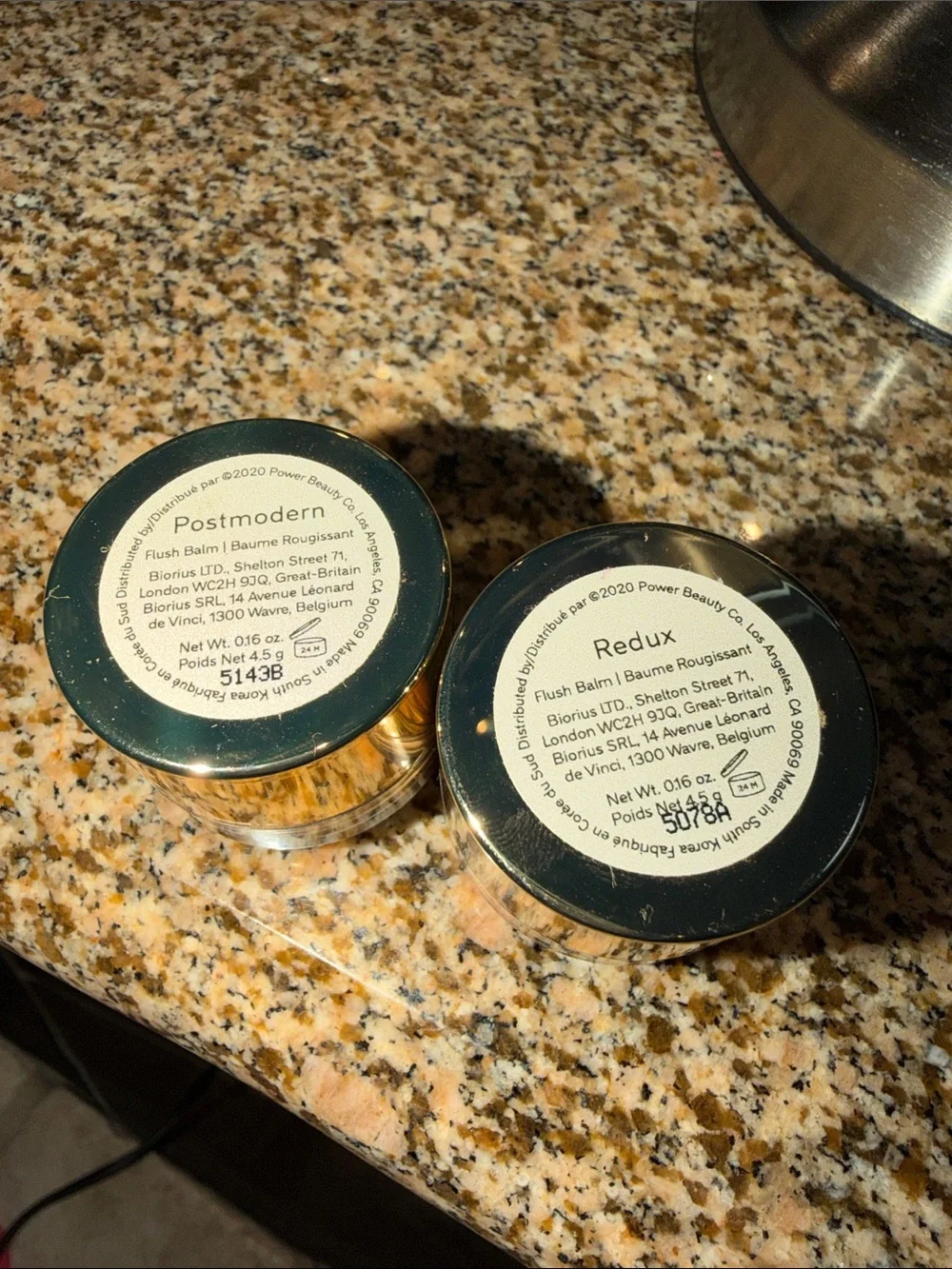 Merit Flush Balm NWOT Postmodern & Redux set